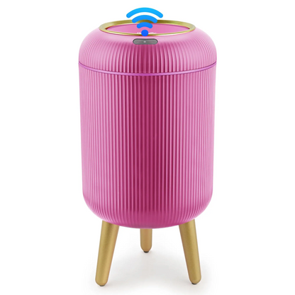 Smart Automatic Trash Can with Motion Sensor – Touchless Waterproof Garbage Bin, Space-Saving Nordic Wastebasket for Bathroom, Kitchen, Office & Home