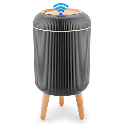 Smart Automatic Trash Can with Motion Sensor – Touchless Waterproof Garbage Bin, Space-Saving Nordic Wastebasket for Bathroom, Kitchen, Office & Home