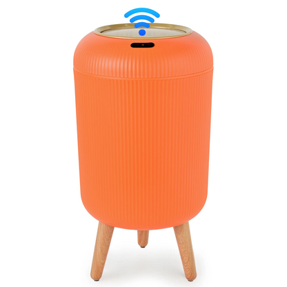 Smart Automatic Trash Can with Motion Sensor – Touchless Waterproof Garbage Bin, Space-Saving Nordic Wastebasket for Bathroom, Kitchen, Office & Home