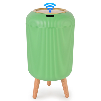 Smart Automatic Trash Can with Motion Sensor – Touchless Waterproof Garbage Bin, Space-Saving Nordic Wastebasket for Bathroom, Kitchen, Office & Home